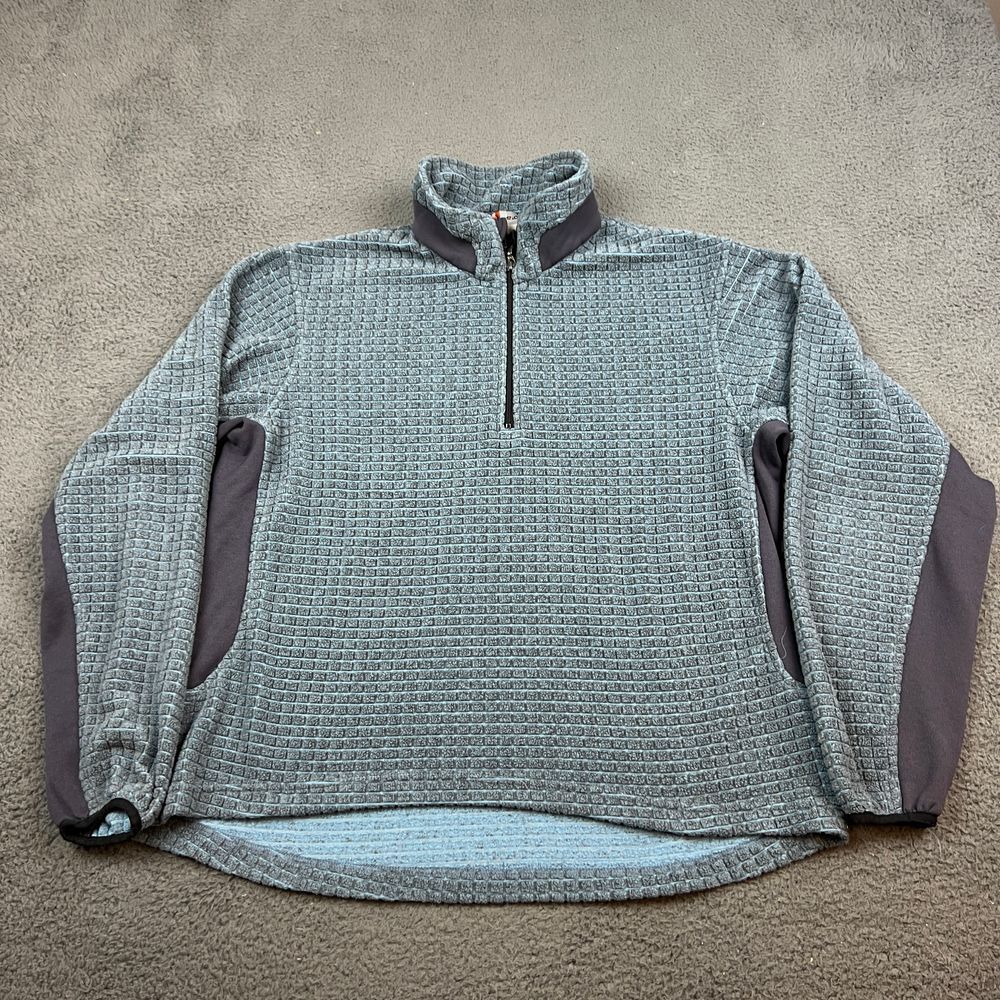 Gray Quarter-Zip Men's Sweatshirt